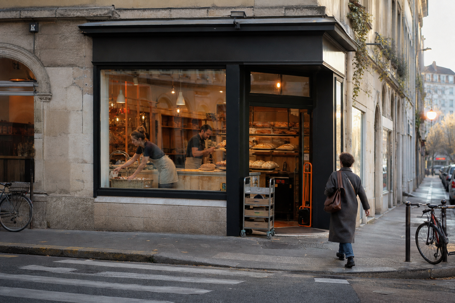 Ouverture d'une boulangerie de quartier à Lyon